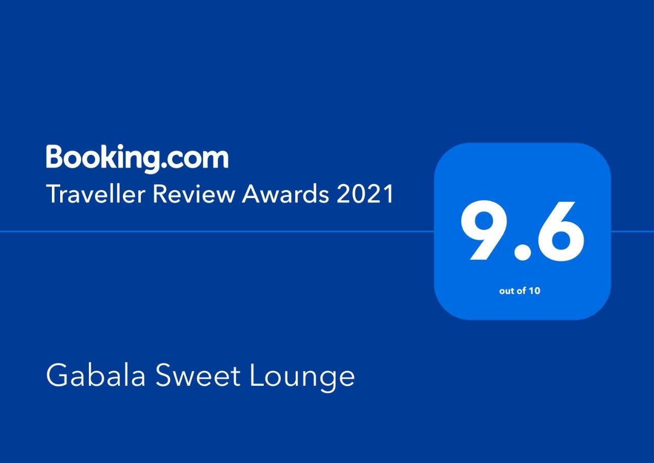Вілла Gabala Sweet Lounge Екстер'єр фото
